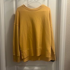 Yellow sweater, size medium